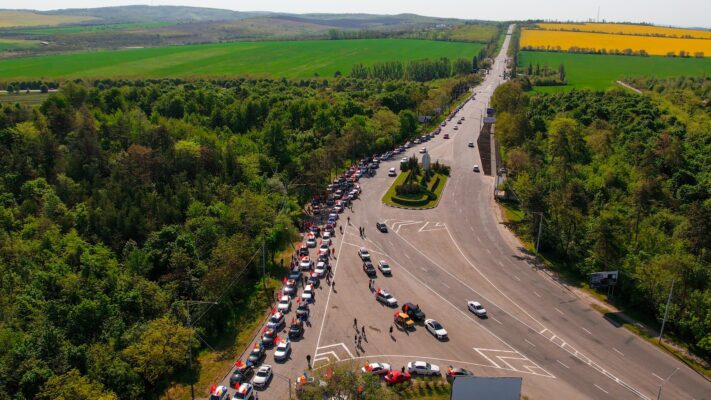 yab12 Автопробег по случаю 80 годовщины со Дня Победы. 4 мая 2025